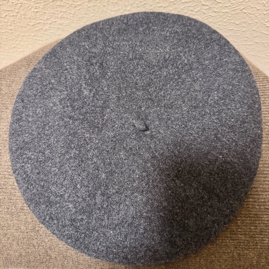 Brand New  Peruvian Connection Textured Gray Beret